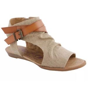 Blowfish women’s balla canvas gladiator sandal 10